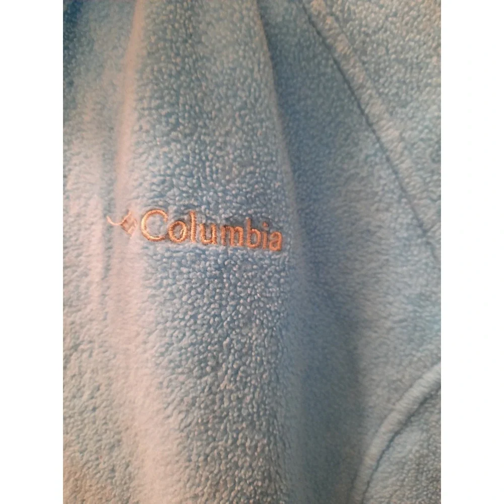 Columbia Fleece Zipper Jacket Girls Size XL South Carolina Logo On Sleeve - Picture 4 of 9